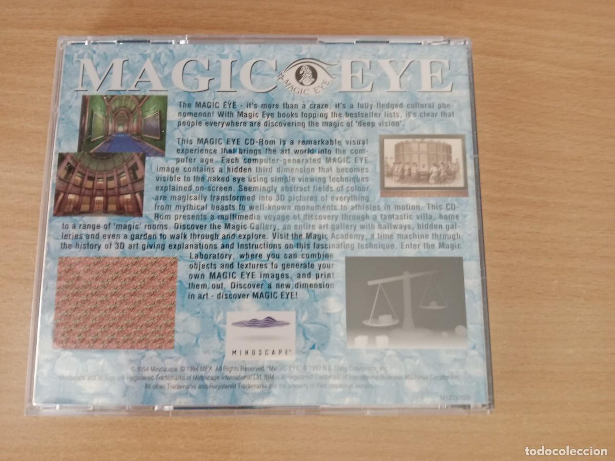 Videojuegos y consolas: MAGIC EYE - PC CD ROM - MINDSCAPE - A&Ntilde;O 1994. - Foto 3