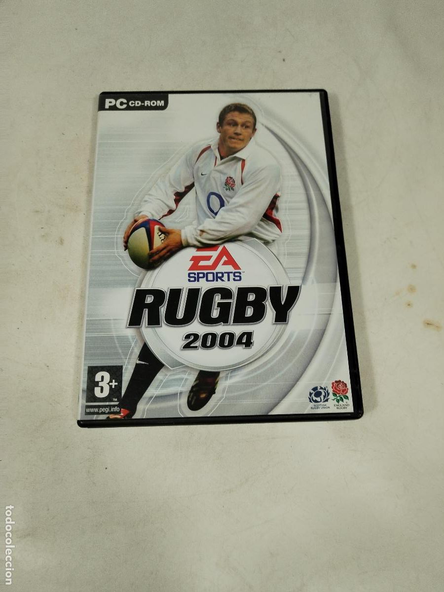 Videojuegos y Consolas: rugby 2004 ea sport, video juego ordenador formato para pc cd rom- c120