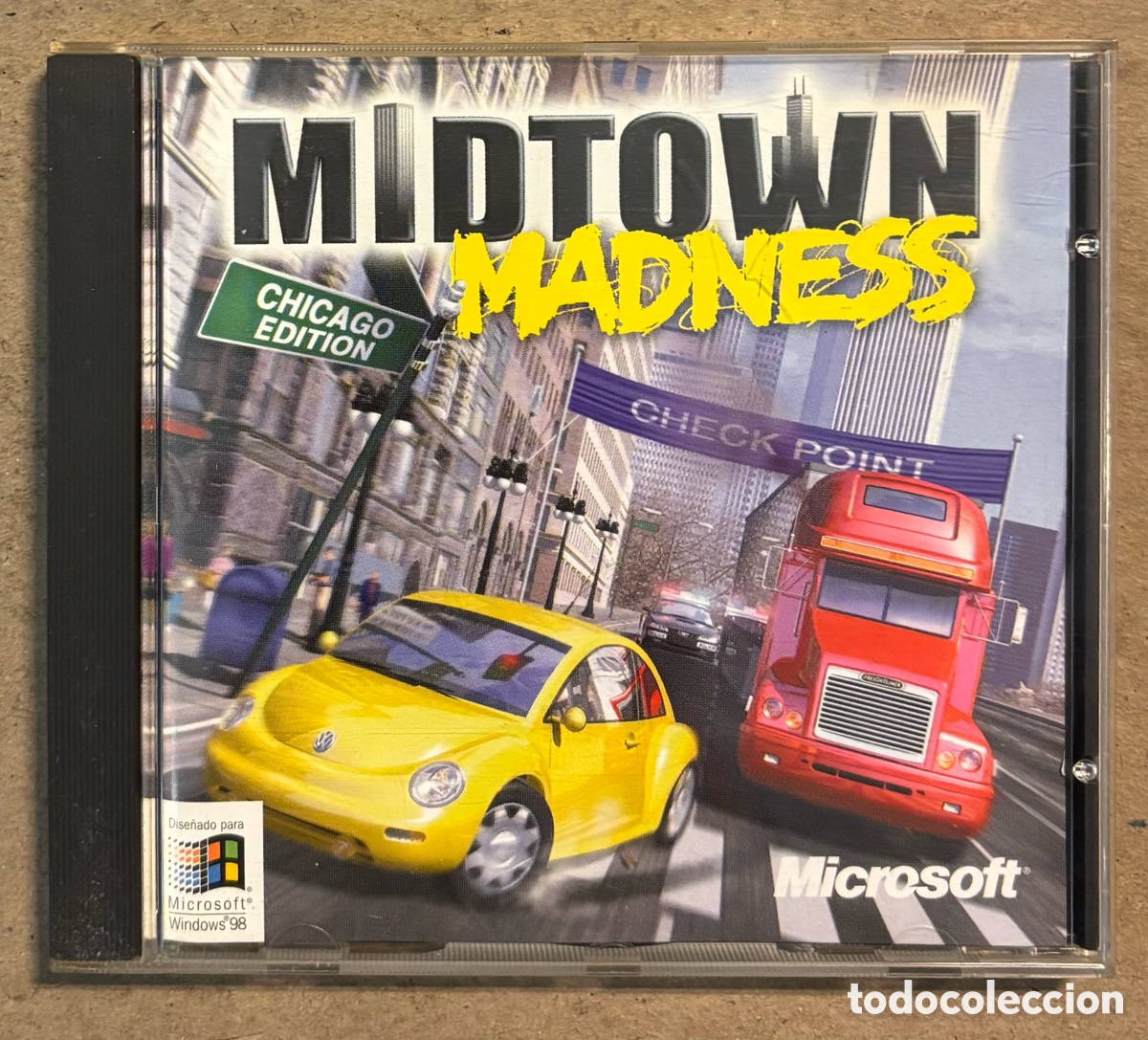 Videojuegos y consolas: PC CD-ROM. MIDTOWN MADNESS (MICROSOFT). - Foto 1
