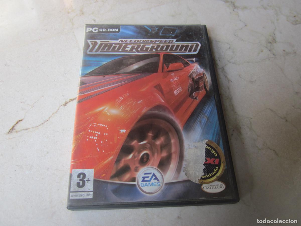 Videojuegos y consolas: NEED FOR SPEED UNDERGROUND PC CD-ROM - Foto 1