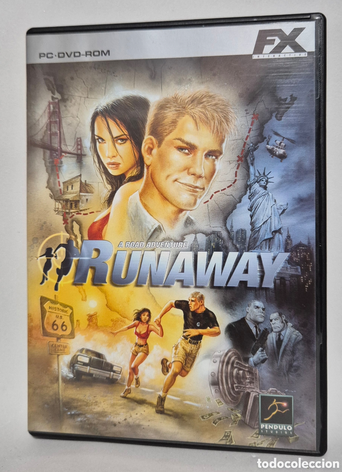 Videojuegos y consolas: Runaway: A road adventure (PC DVD-ROM) - Foto 1