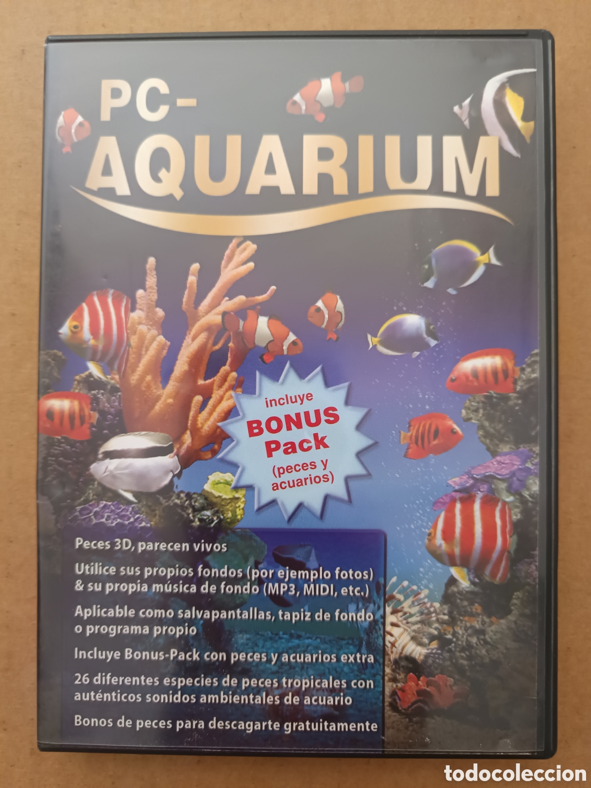 Videojuegos y consolas: Juego PC CD-Rom PC Aquarium (BHV Software). - Foto 1