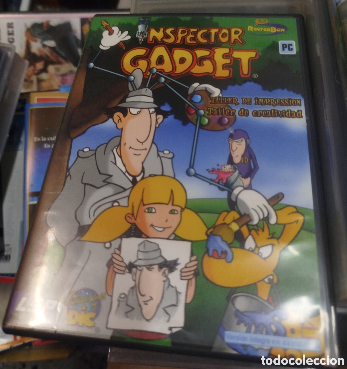 Videojuegos y consolas: Inspector Gadget. Taller de creatividad. PC - Foto 1