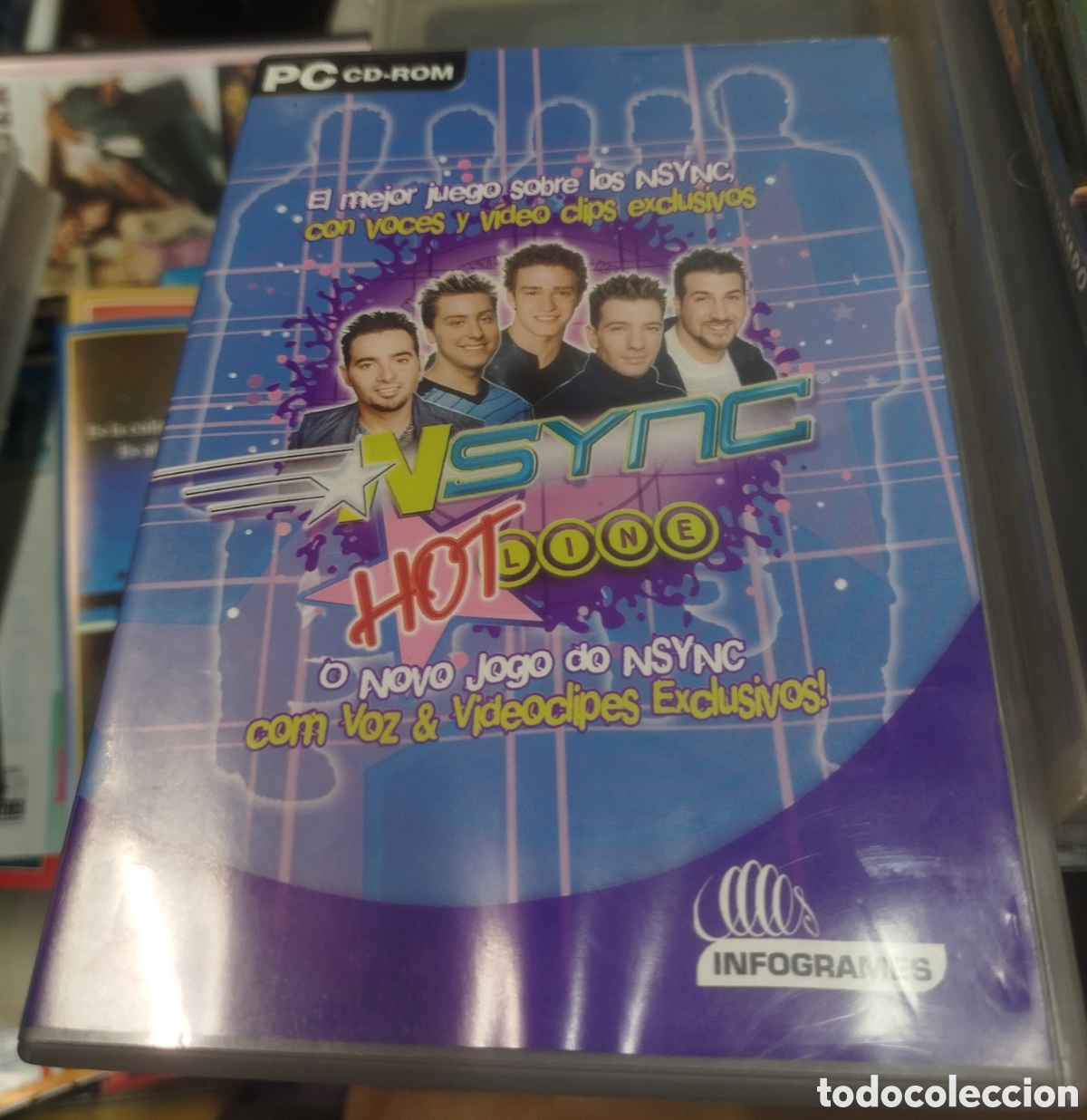 Videojuegos y consolas: NSYNC hotline. The ultimate NSYNC game .PC - Foto 1