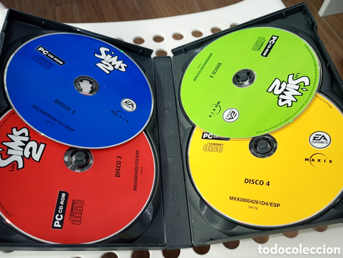 Videojuegos y consolas: Los Sims 2 PC CD ROM 4 discos - Foto 2