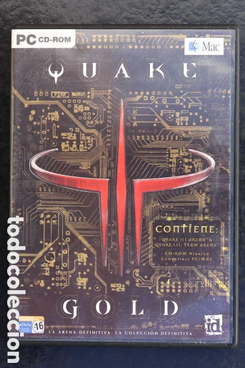 Videojuegos y Consolas: Juego PC. QUAKE III 3 GOLD. 2001. Completo. Buen estado.