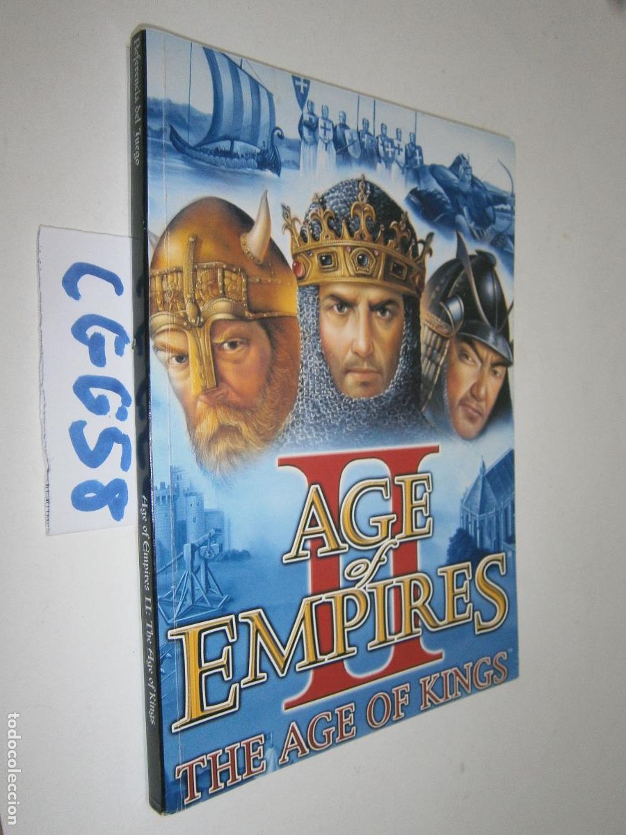 Videojuegos y Consolas: ANTIGUO MANUAL JUEGO AGE OF EMPIRES II - THE AGE OF KINGS