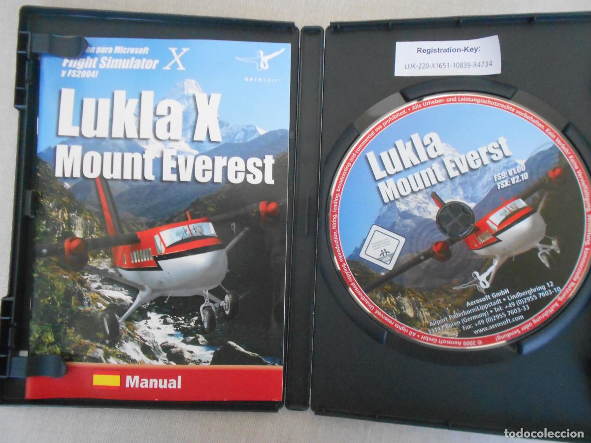 Videojuegos y consolas: LUKLA X MOUNT EVEREST - FLIGHT SIMULATOR X Y FS2004 - PC-DVD - Foto 2