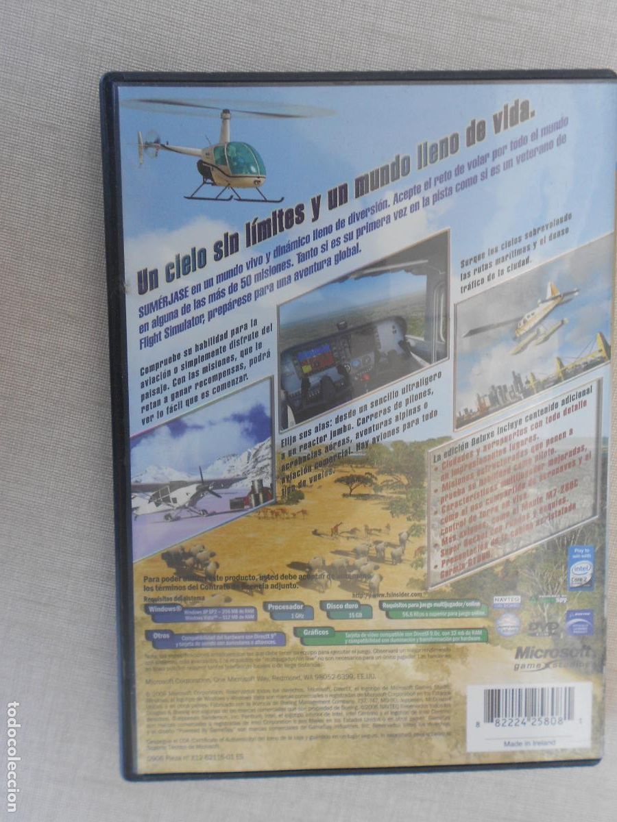 Videojuegos y consolas: MICROSOFT FLIGHT SIMULATOR - PROFESSIONAL EDITION - EN CASTELLANO -CON CLAVE E INSTRUCCIONE - 2006 - Foto 3