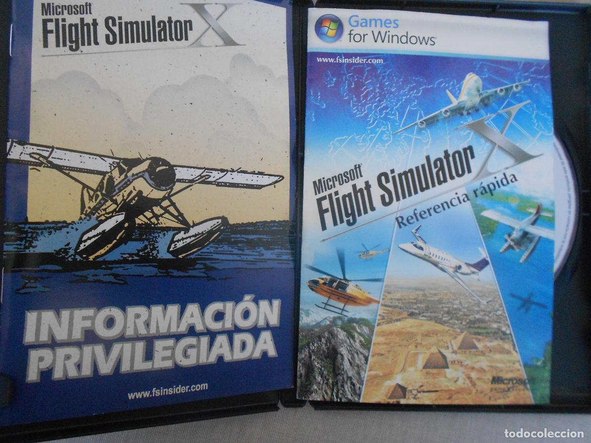 Videojuegos y consolas: MICROSOFT FLIGHT SIMULATOR - PROFESSIONAL EDITION - EN CASTELLANO -CON CLAVE E INSTRUCCIONE - 2006 - Foto 4
