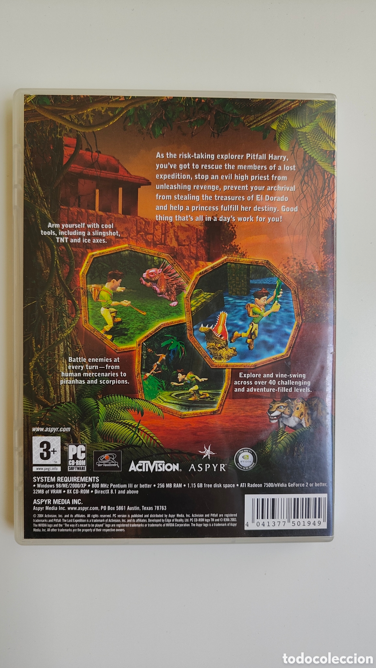 Videojuegos y consolas: Pitfall: the lost expedition PC - Foto 2