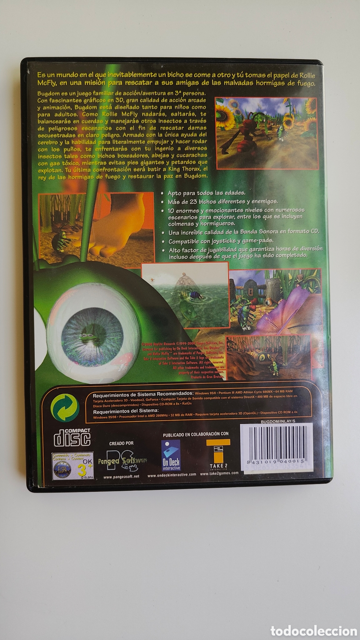 Videojuegos y consolas: Bugdom PC CD-ROM 2000 - Foto 2
