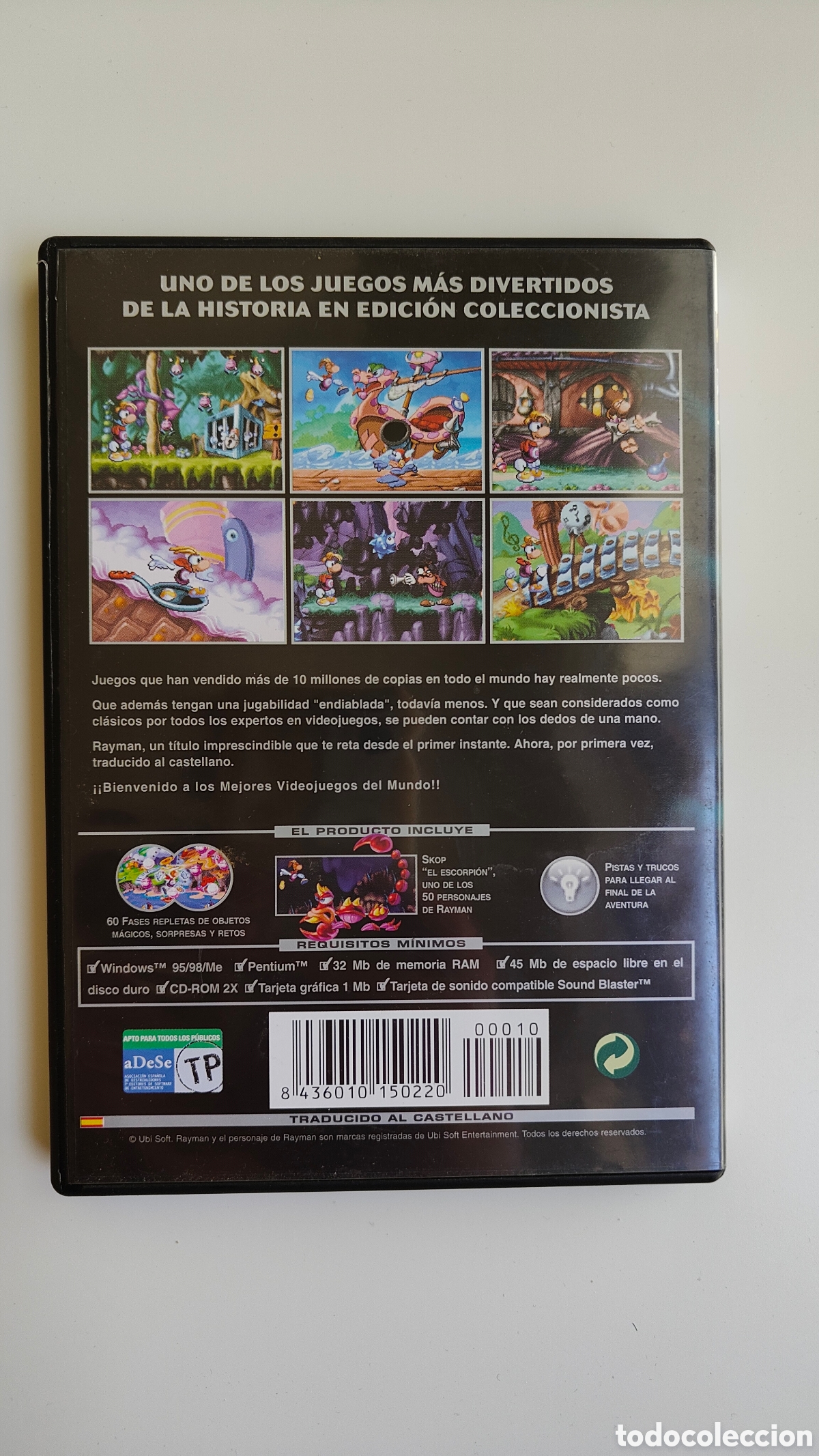 Videojuegos y consolas: Rayman PC Edici&oacute;n Coleccionista - Foto 2
