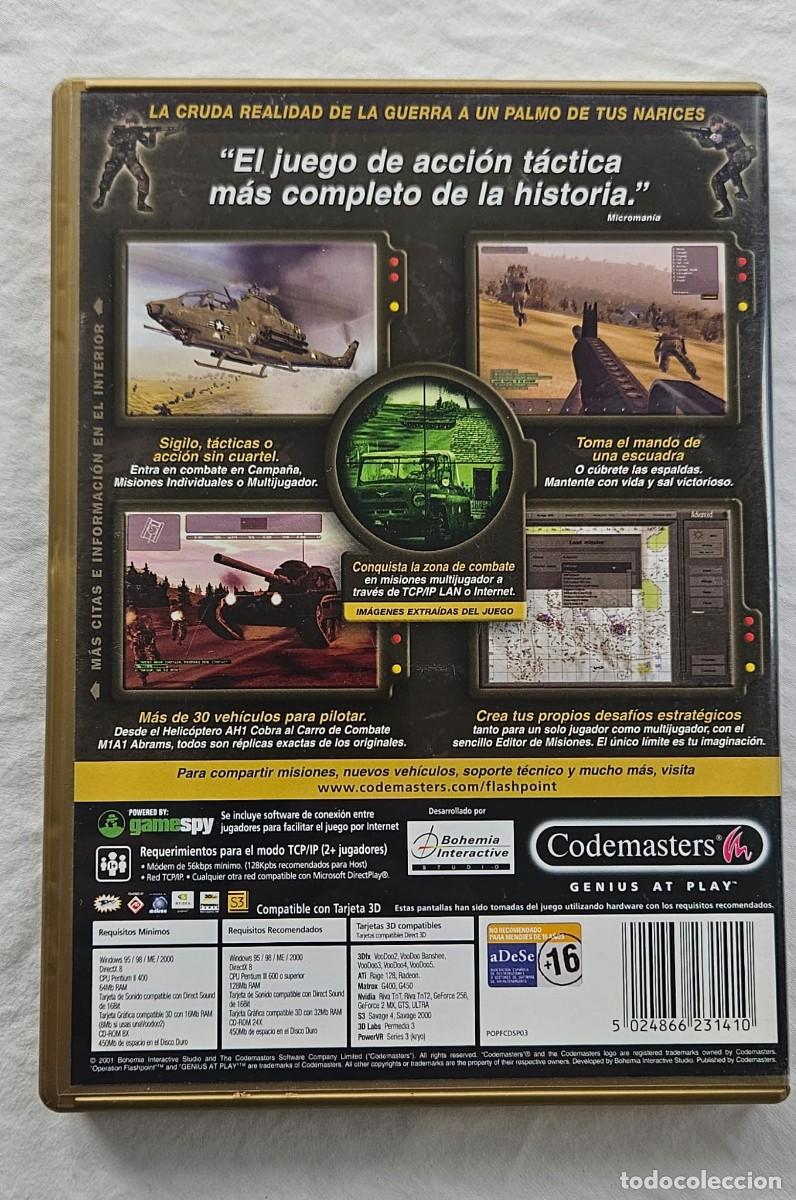 Videojuegos y consolas: Operation Flashpoint Gold Edition (2001) para PC - Foto 4