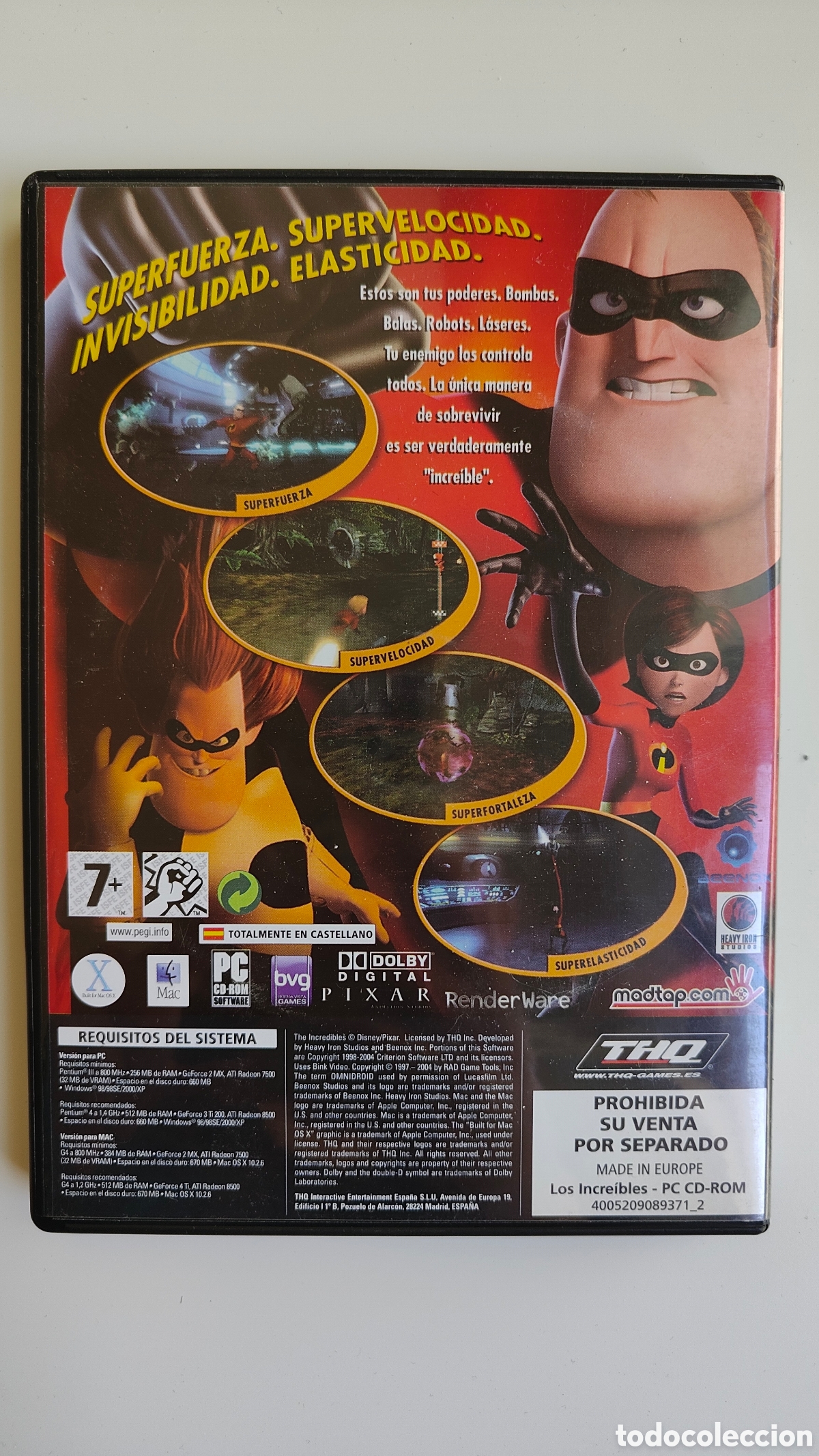 Videojuegos y consolas: Los Incre&iacute;bles juego PC - Foto 2