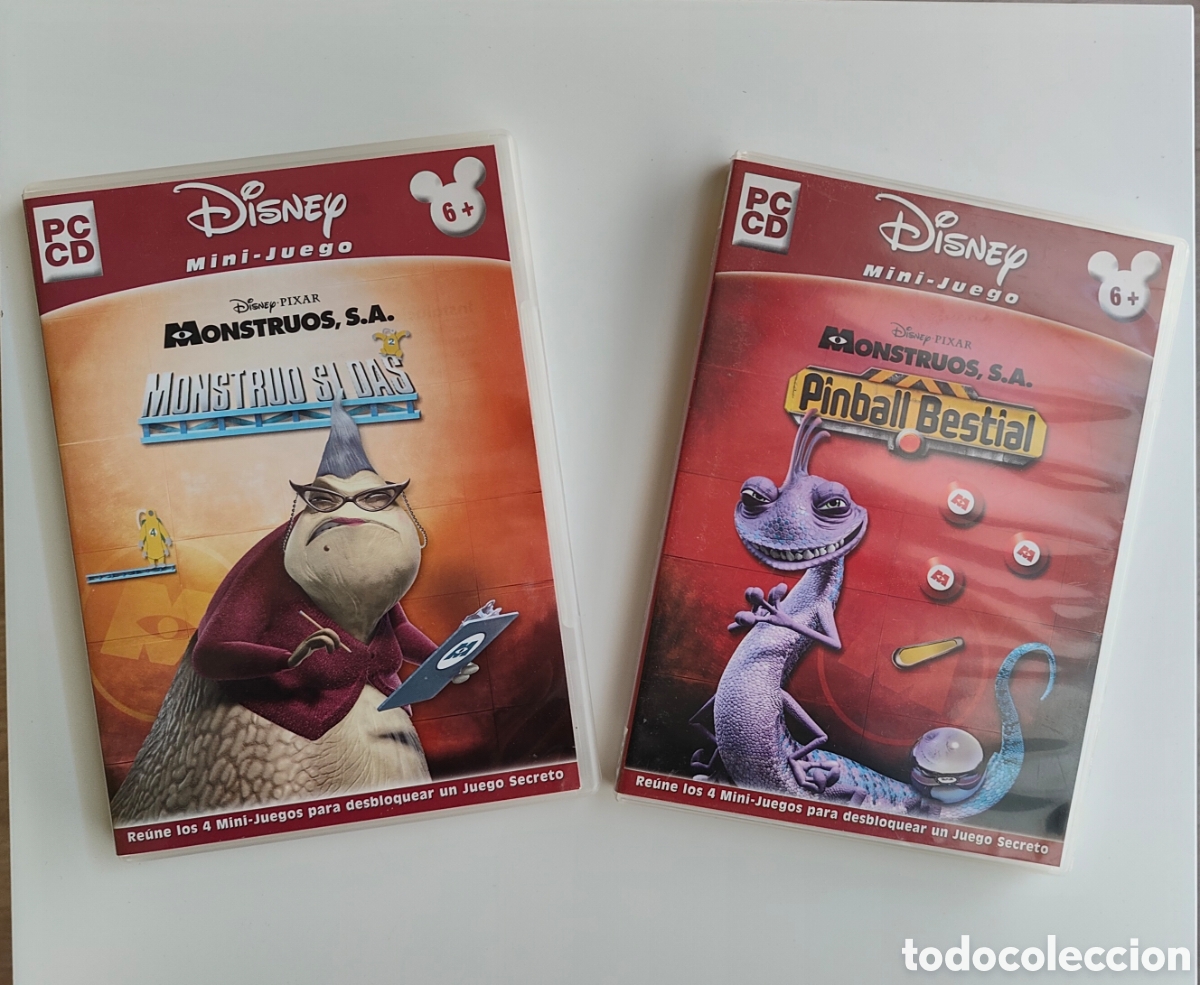 Videojuegos y consolas: Lote juegos Monstruos S.A. para PC - Foto 1
