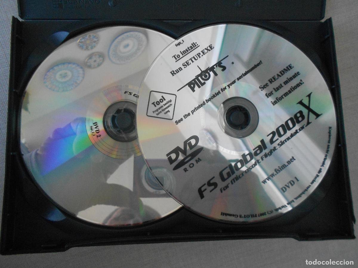 Videojuegos y consolas: FS GLOBAL X 2008 PARA MICROSOFT FLIGHT SIMULATOR - - EDICION LIMITADA DE 6DVD,S - Foto 4