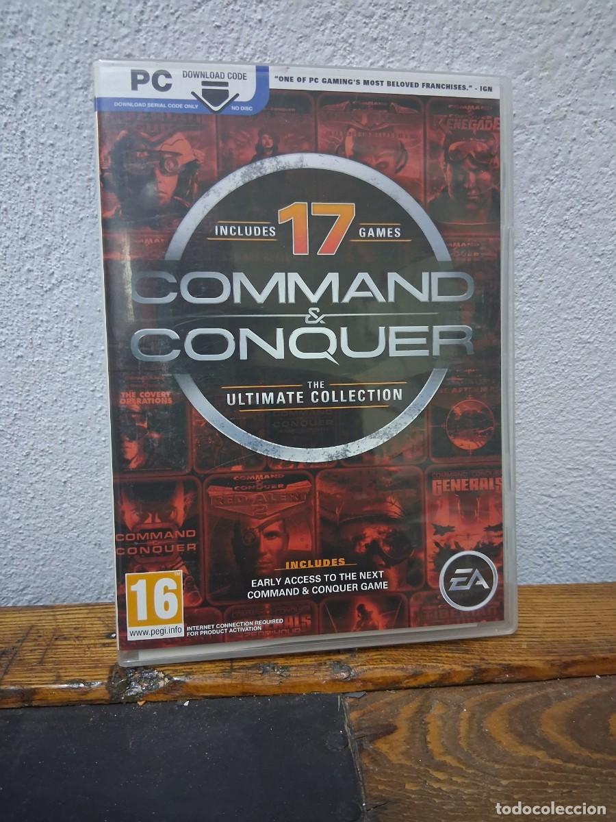 Videojuegos y consolas: Command & Conquer: The Ultimate Collection&nbsp;para PC. 17 games tarjeta - Foto 1