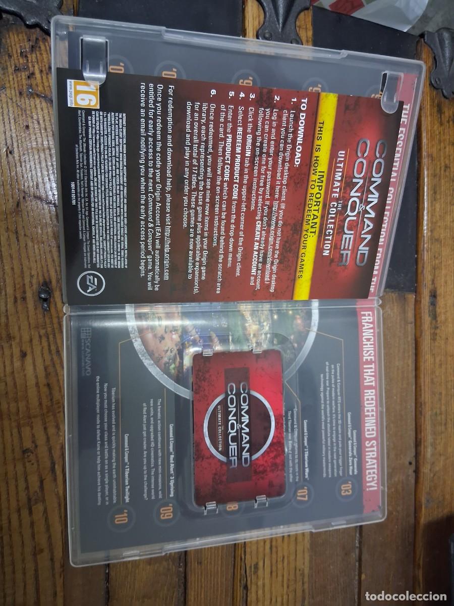 Videojuegos y consolas: Command & Conquer: The Ultimate Collection&nbsp;para PC. 17 games tarjeta - Foto 2
