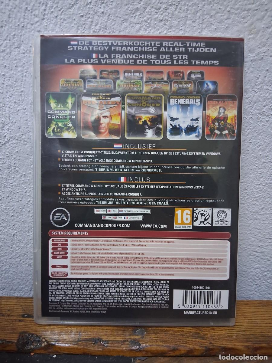 Videojuegos y consolas: Command & Conquer: The Ultimate Collection&nbsp;para PC. 17 games tarjeta - Foto 4
