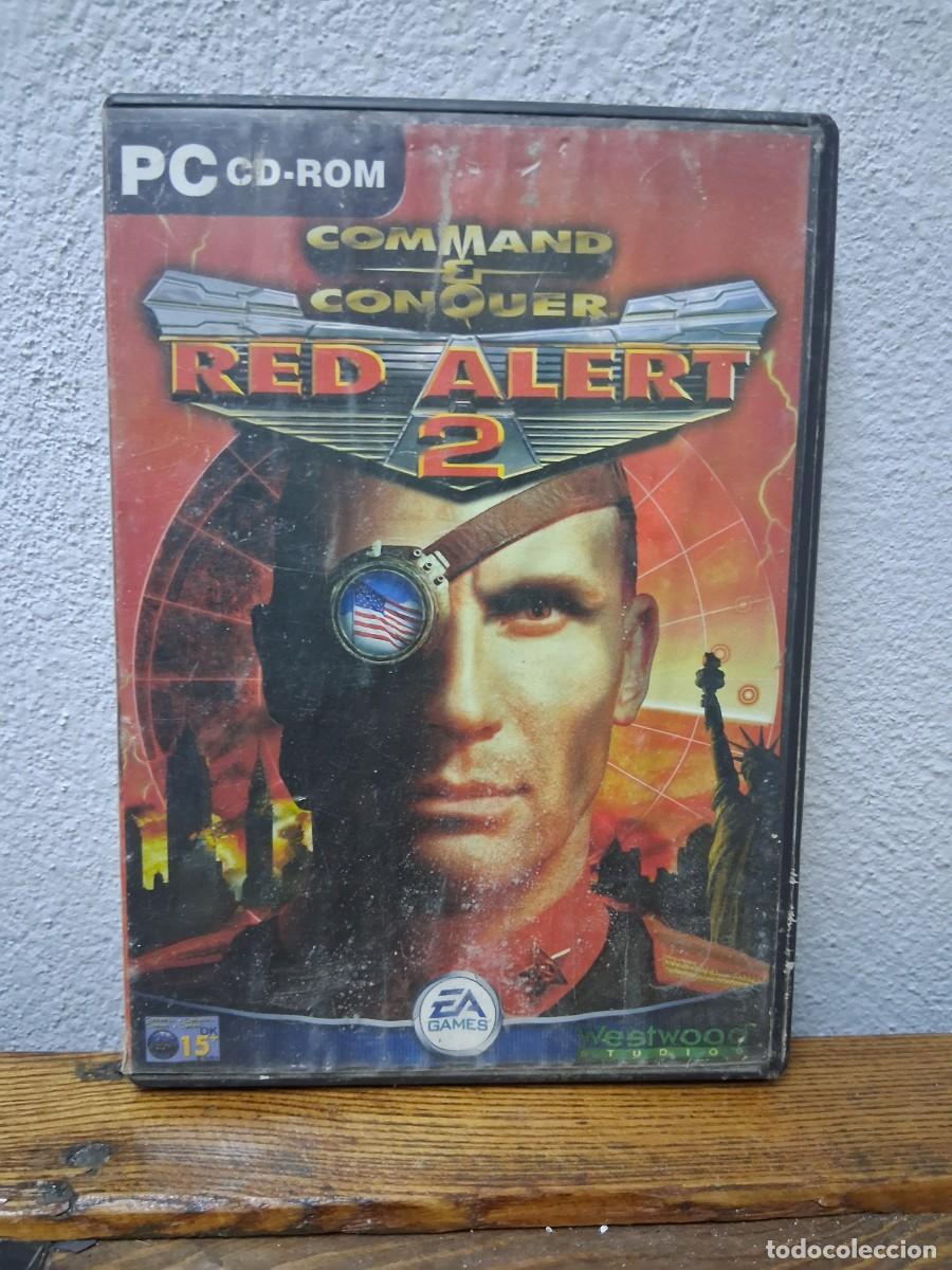 Videojuegos y consolas: Juego para ordenador pc CD rom Command conquer Red Alert 2 soviet - Foto 1
