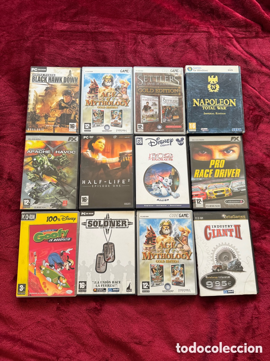 Videojuegos y consolas: Lote de juegos PC muy variado - Foto 1