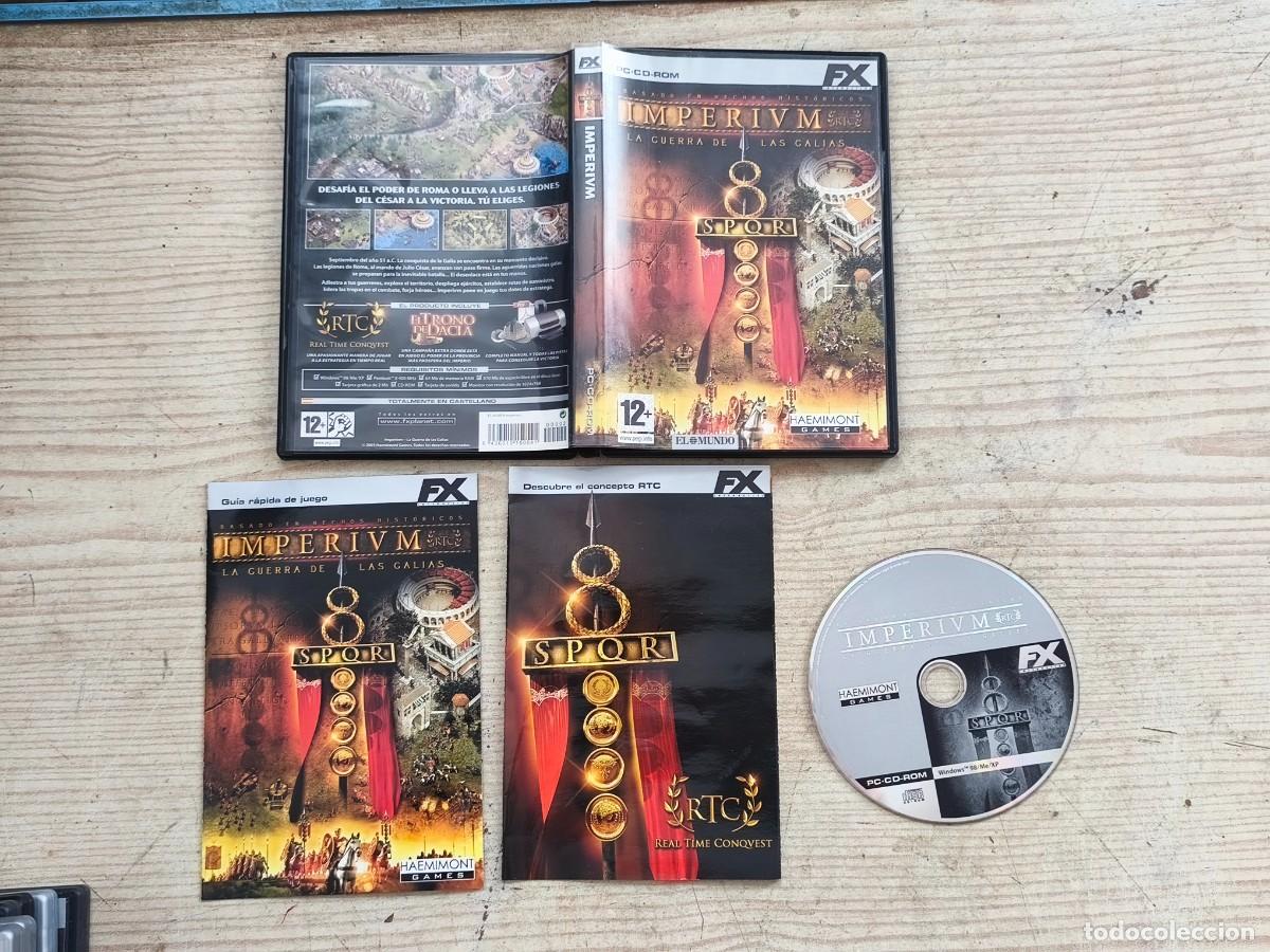 Videojuegos y consolas: Juego PC Imperium - La guerra de las Galias - Foto 1