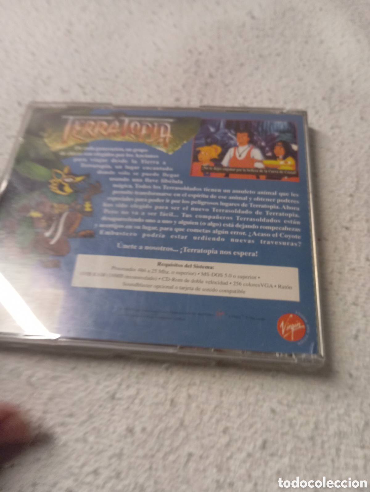 Videojuegos y consolas: CD-ROM PC Virgin Serie de Aventuras&trade; Terratopia 1996 - Foto 3