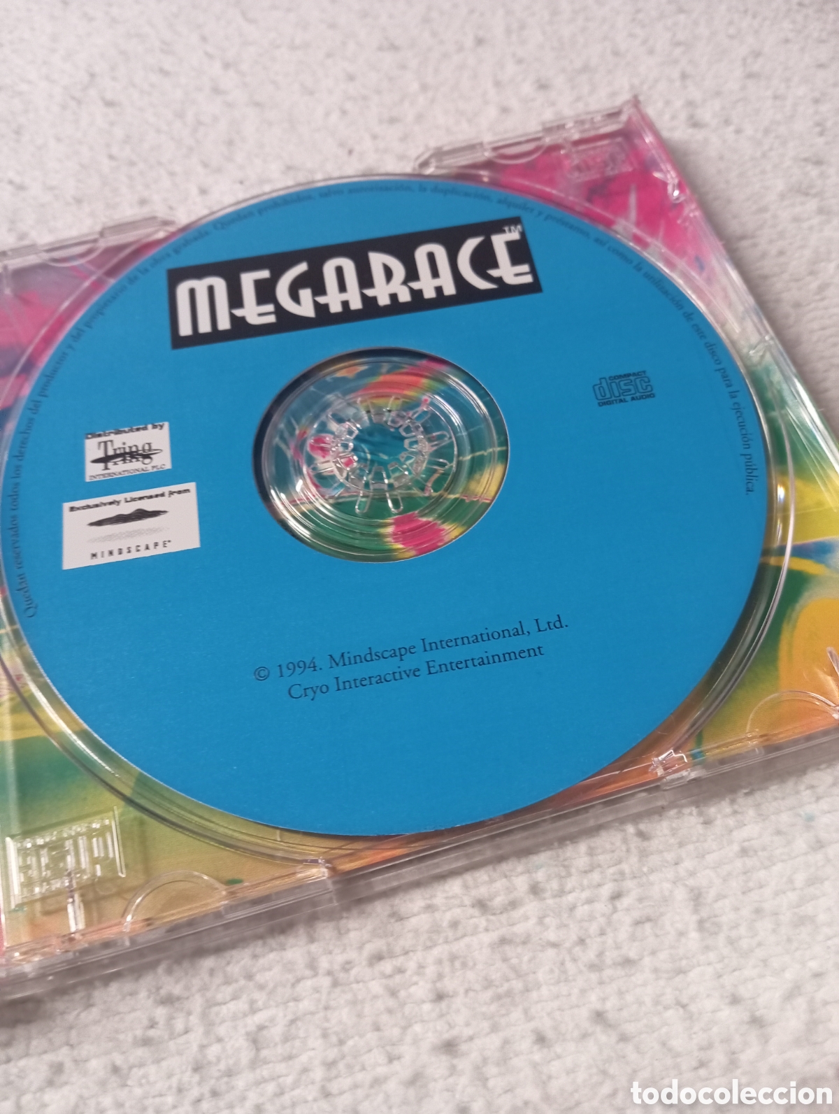 Videojuegos y consolas: PC CD-ROM Megarace ERGO 1994 - Foto 3