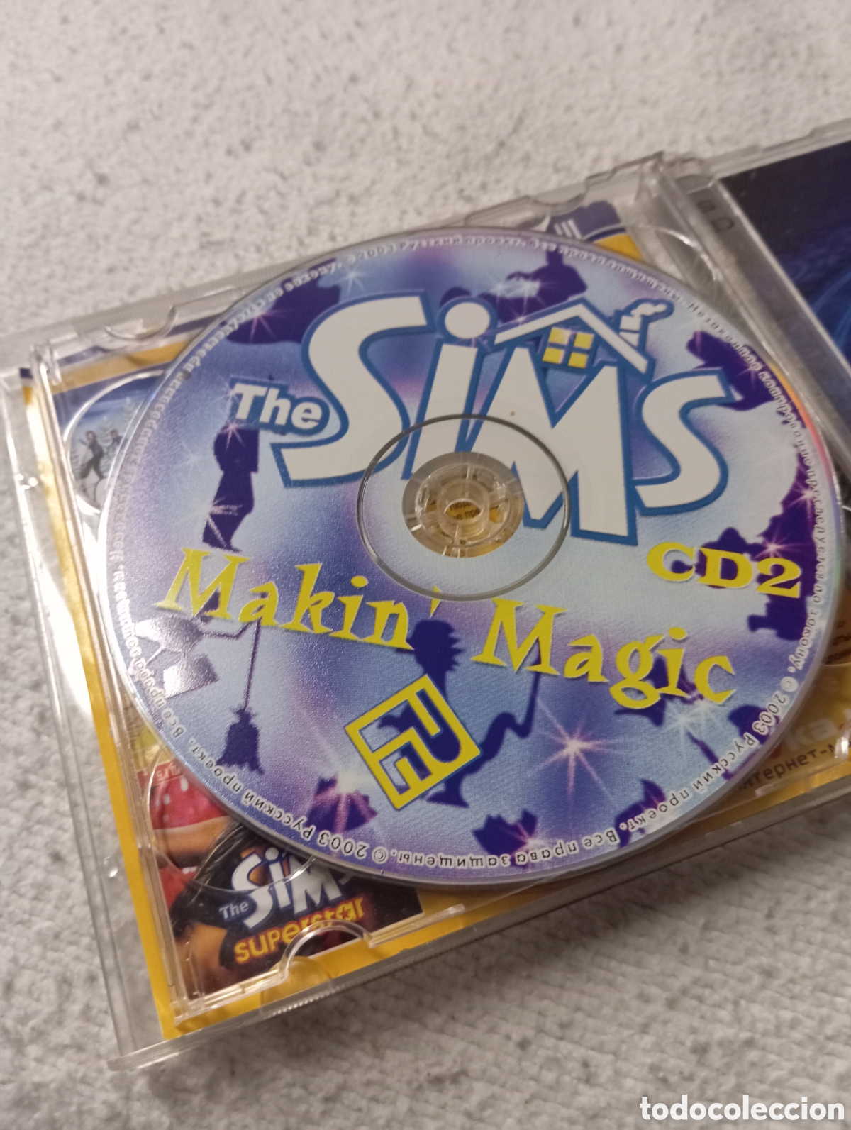Videojuegos y consolas: PC CD-ROM The Sims Makin  Magic versi&oacute;n Russa Ucrania - Foto 4
