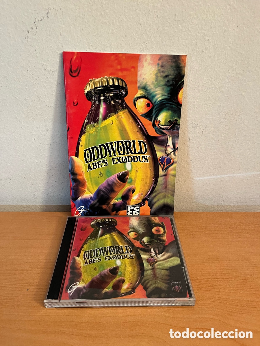 Videojuegos y consolas: Oddworld Abes Exoddus PC + Manual - Foto 1