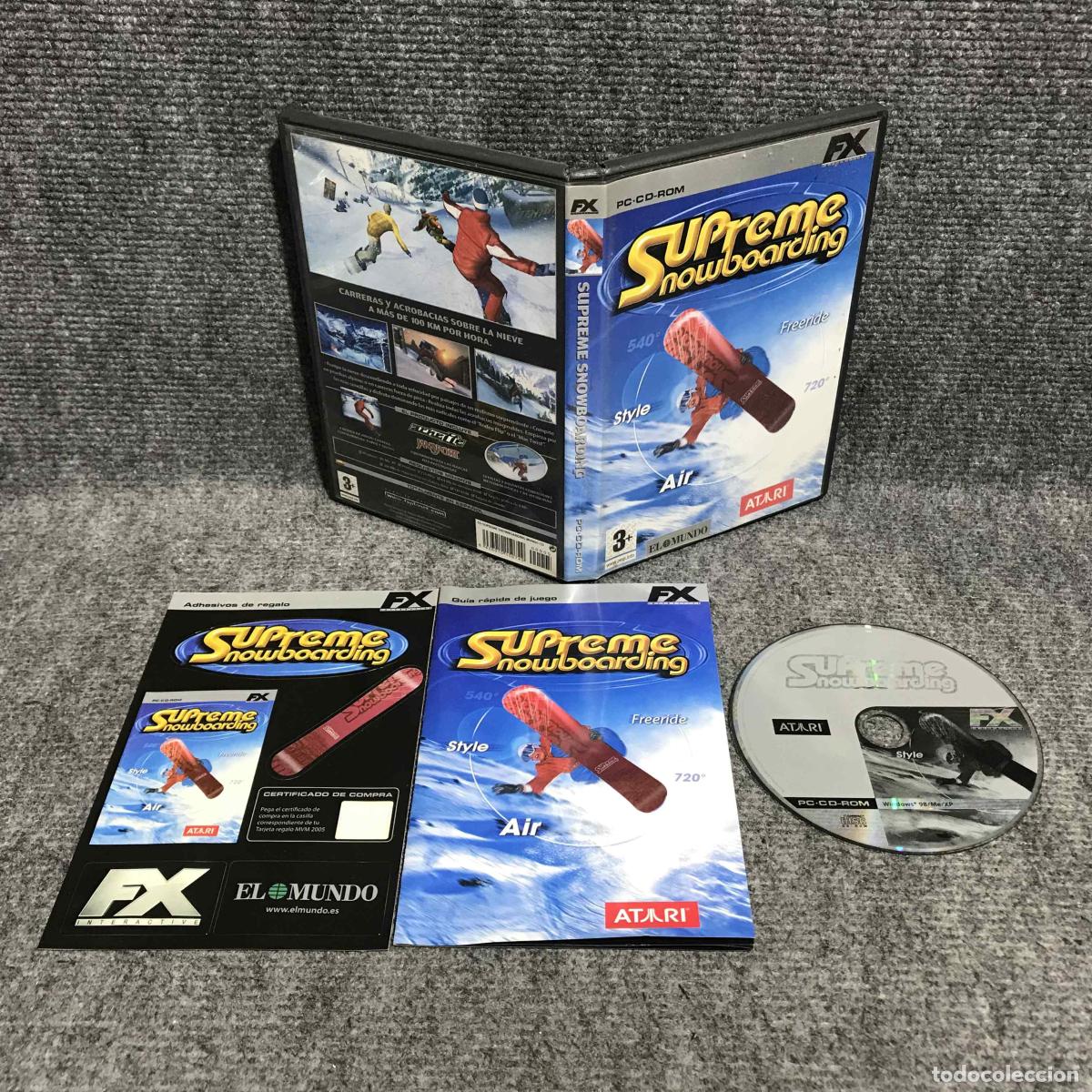 Videojuegos y consolas: SUPREME SNOWBOARDING PC - Foto 1