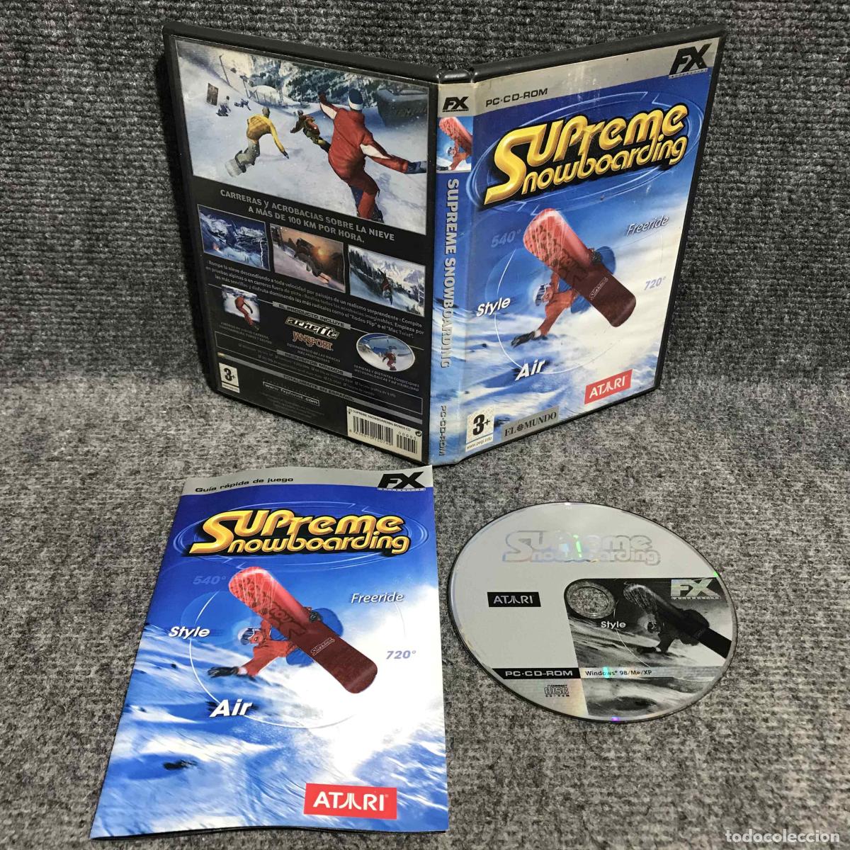 Videojuegos y consolas: SUPREME SNOWBOARDING PC - Foto 1