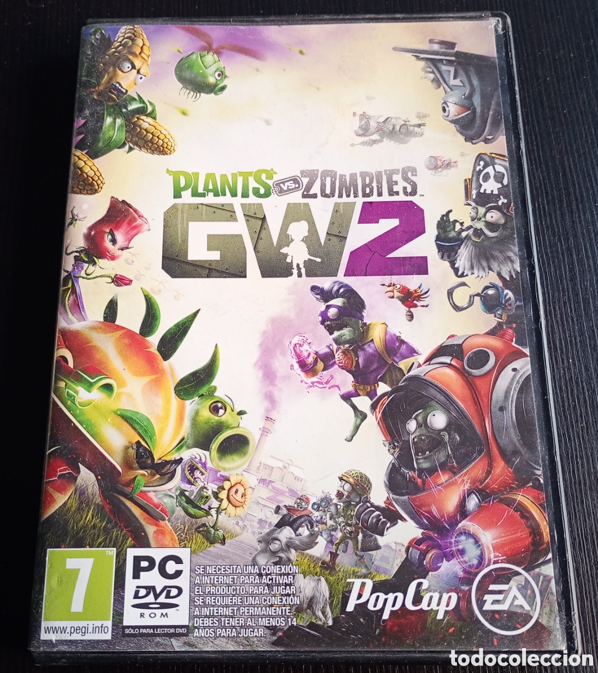 Videojuegos y consolas: Plants vs zombies PC CD ROM - Foto 1