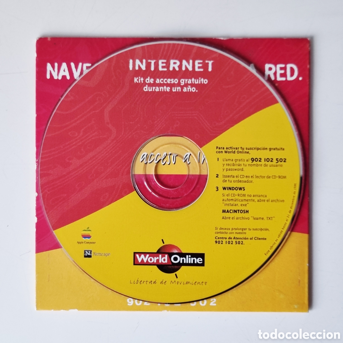 Videojuegos y consolas: Lote de cd-roms kits conexi&oacute;n a internet - Foto 9