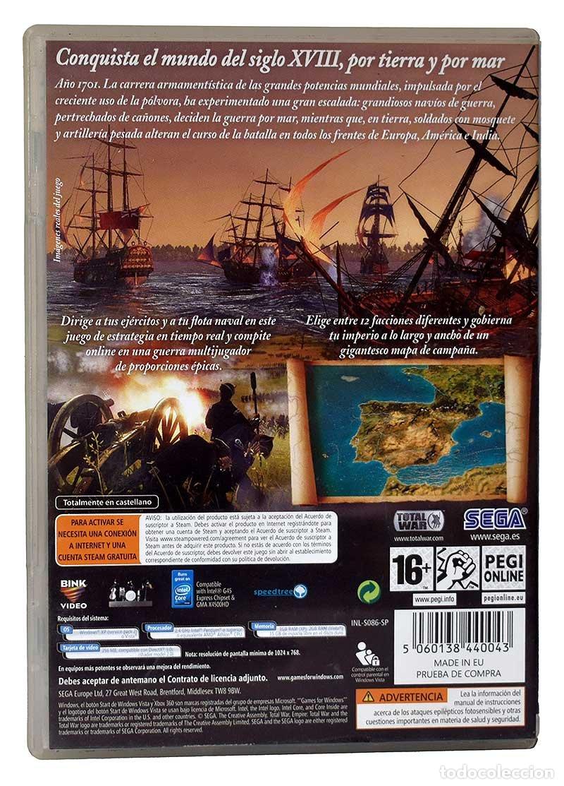 Videojuegos y consolas: Empire. Total War. PC - Foto 2