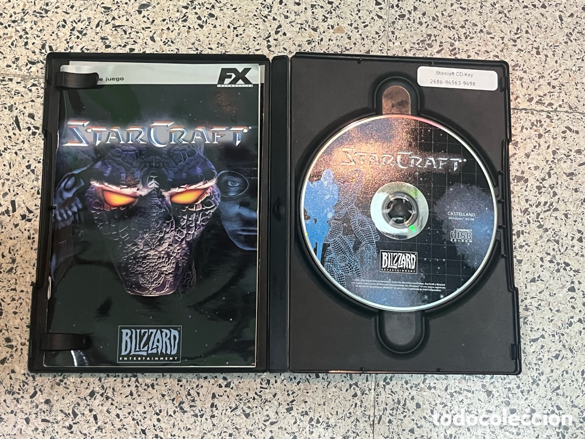 Videojuegos y consolas: StarCraft PC (Edici&oacute;n FX Interactive) - Castellano - COMPLETO con Manual y Key - Foto 3