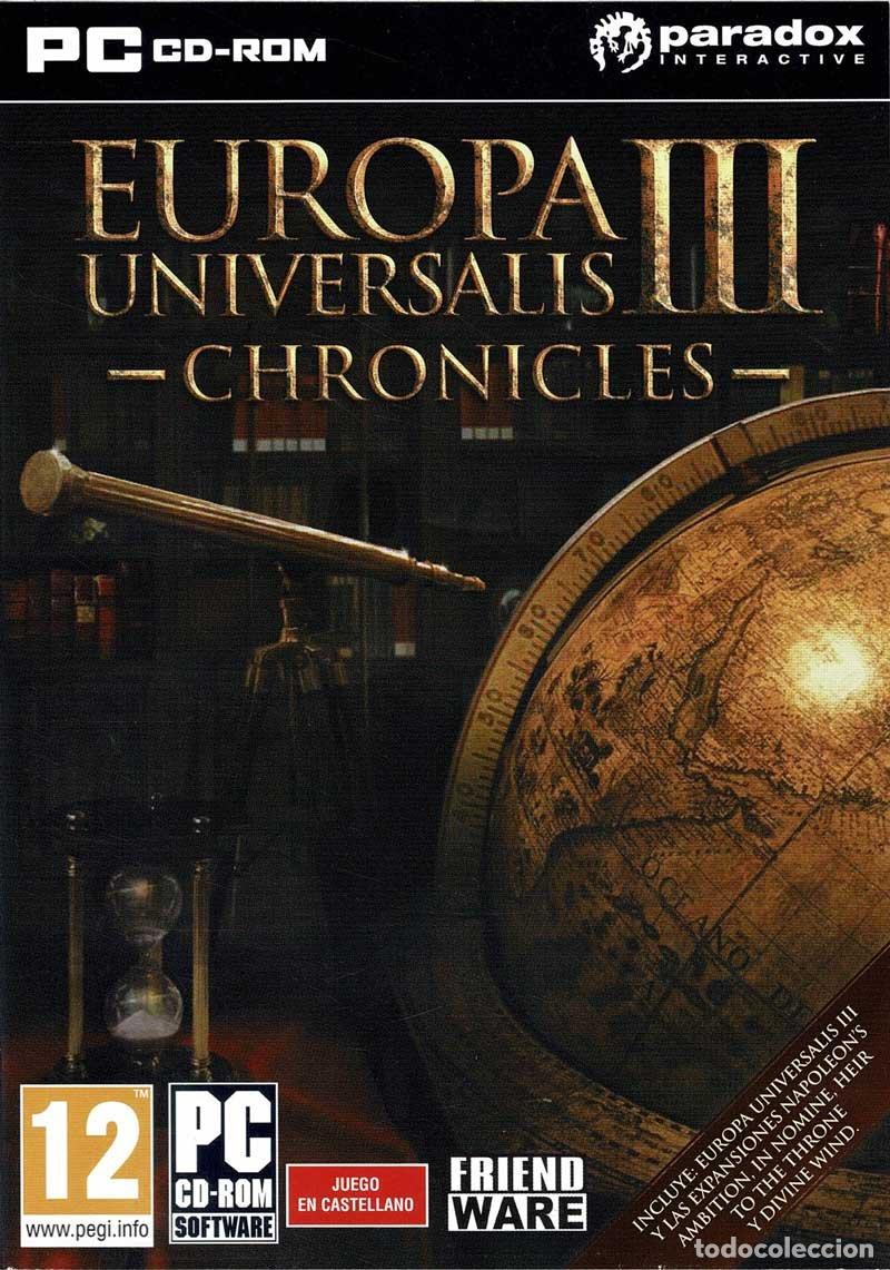 Videojuegos y consolas: Europa Universalis III. Chronicles PC - Foto 1