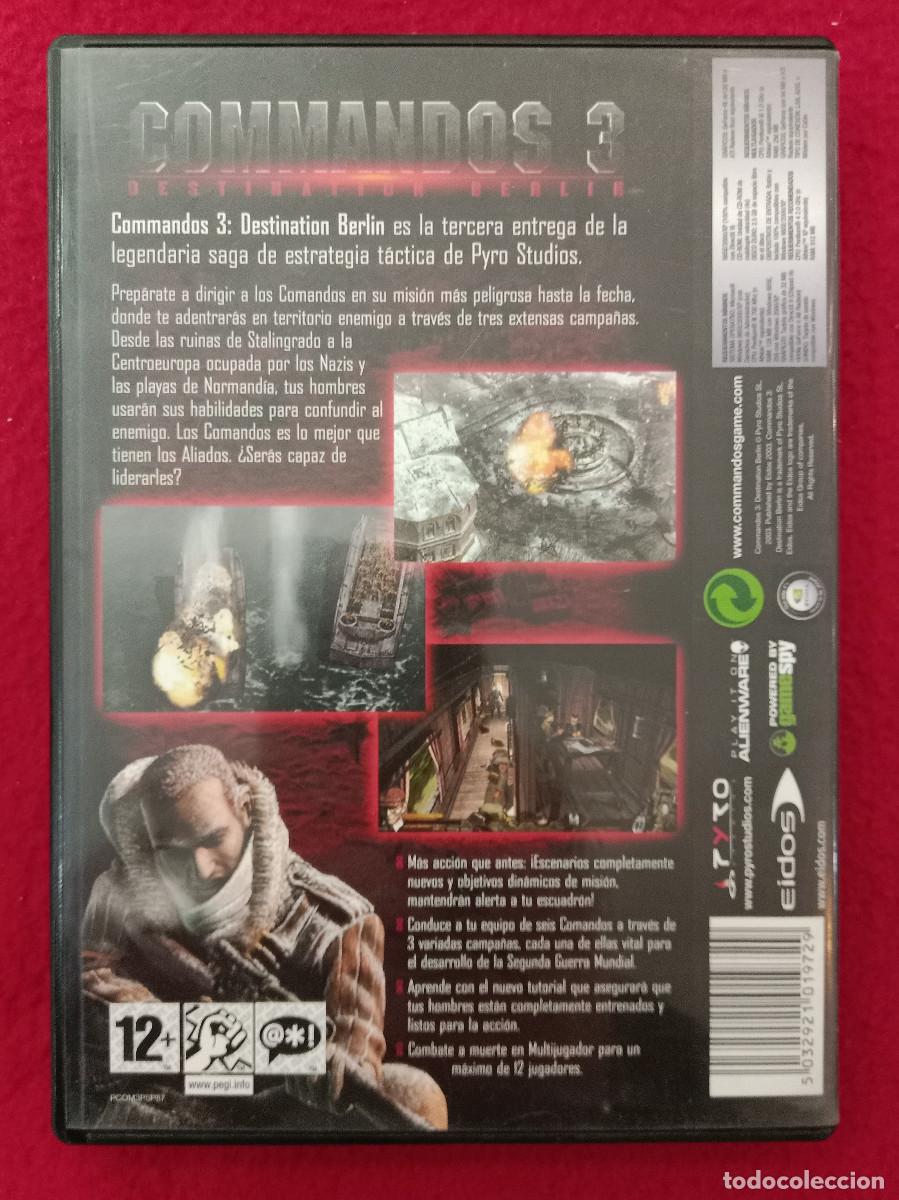 Videojuegos y consolas: Commandos 3 - Destination Berlin - 12+ - Video Juego. - Foto 2