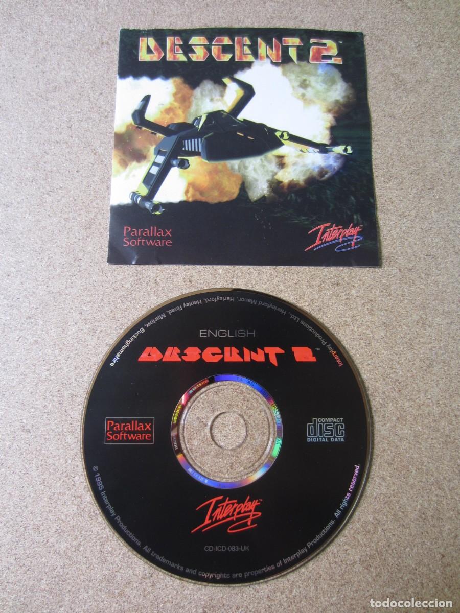 Videojuegos y consolas: Descent II (Parallax Software Interplay) (PC CD-ROM) - Foto 1