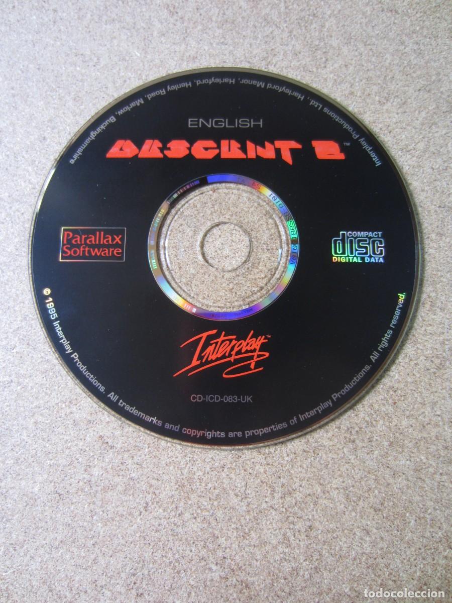 Videojuegos y consolas: Descent II (Parallax Software Interplay) (PC CD-ROM) - Foto 4