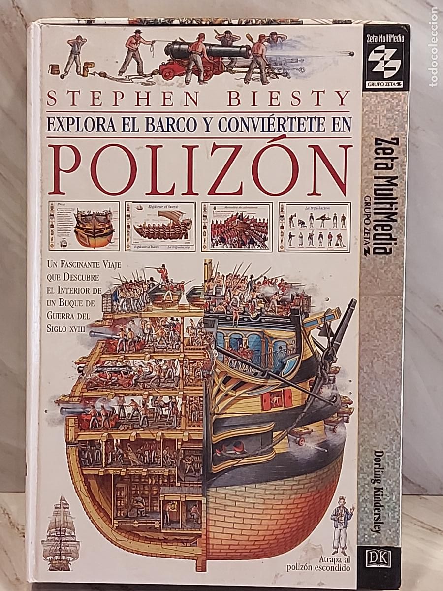 Videojuegos y Consolas: POLIZ&Oacute;N / STEPHEN BIESTY / CD-ROM ORIGINAL / PRECINTADO