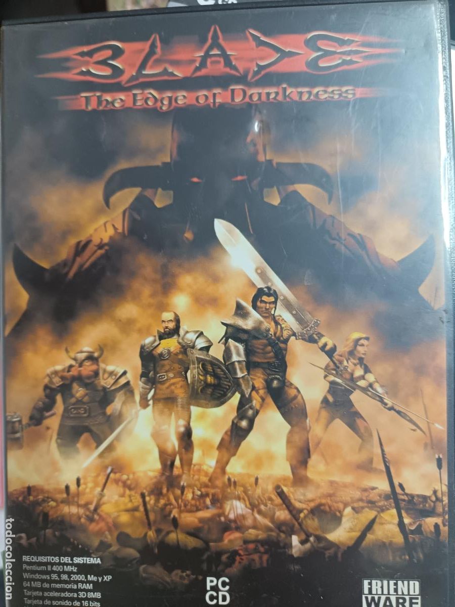 Videojuegos y Consolas: BLADE, The Edge of Darkness. PC CD