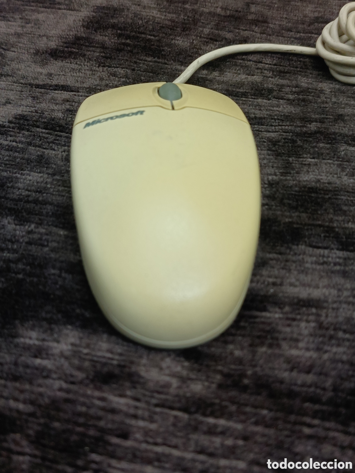 Videojuegos y consolas: Rat&oacute;n Microsoft Vintage Wheel Mouse PS/2 & Serial Compatible. Retro Computing Vintage. - Foto 4