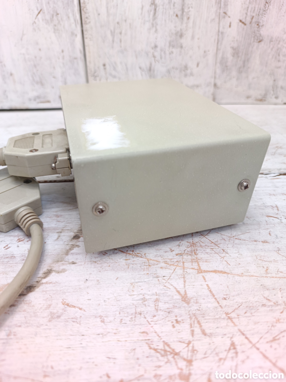 Videojuegos y consolas: Conmutador de Datos Vintage (Data Transfer Switch) - 4 Puertos DB25. - Foto 8