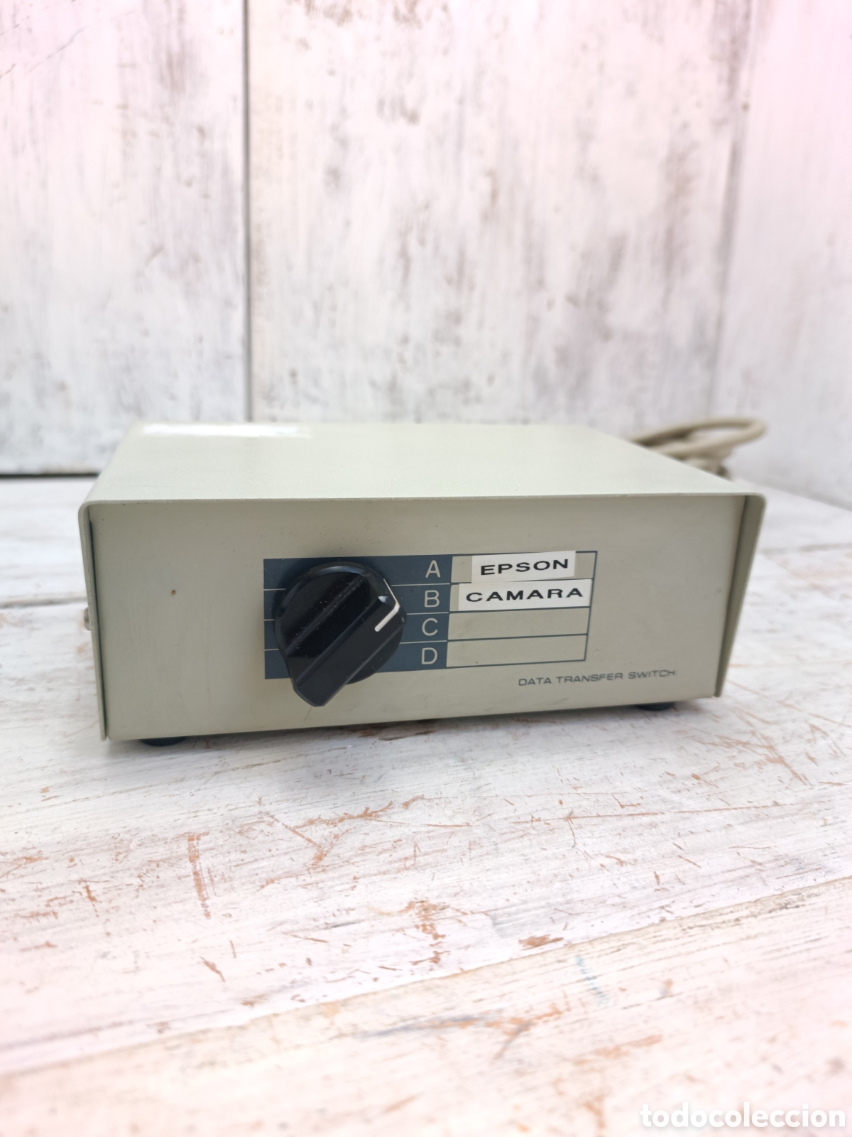Videojuegos y consolas: Conmutador de Datos Vintage (Data Transfer Switch) - 4 Puertos DB25. - Foto 1