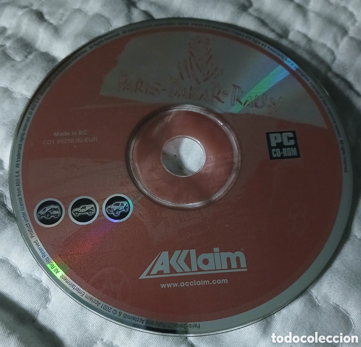 Videojuegos y consolas: Videojuego Paris-Dakar Rally para PC CD ROM - Foto 1