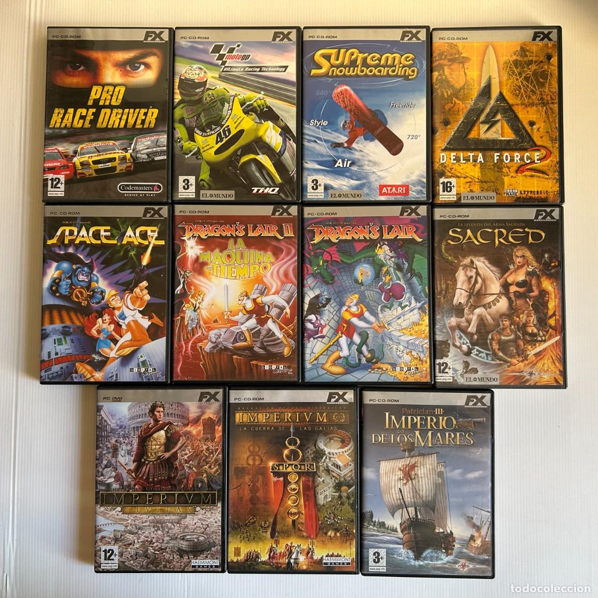 Videojuegos y consolas: Lote 11 juegos PC FX con instrucciones - Foto 1