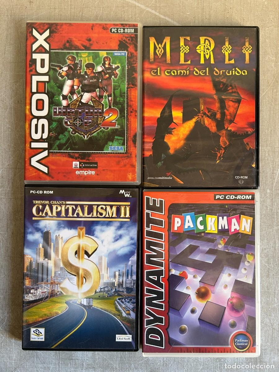 Videojuegos y consolas: Lote 4 juegos PC CD-ROM - Foto 1