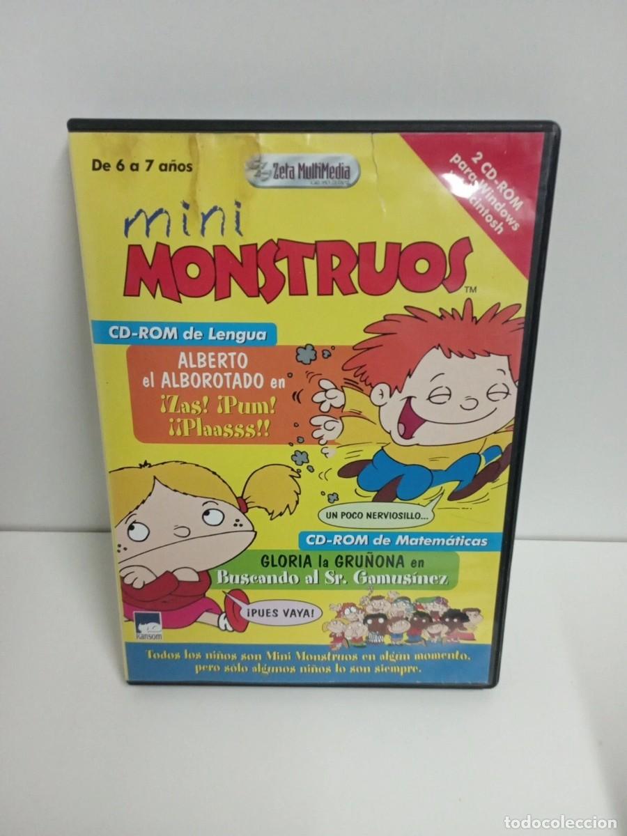 Videojuegos y consolas: Mini Monstruos CD-ROM De Lengua Pc - Foto 1